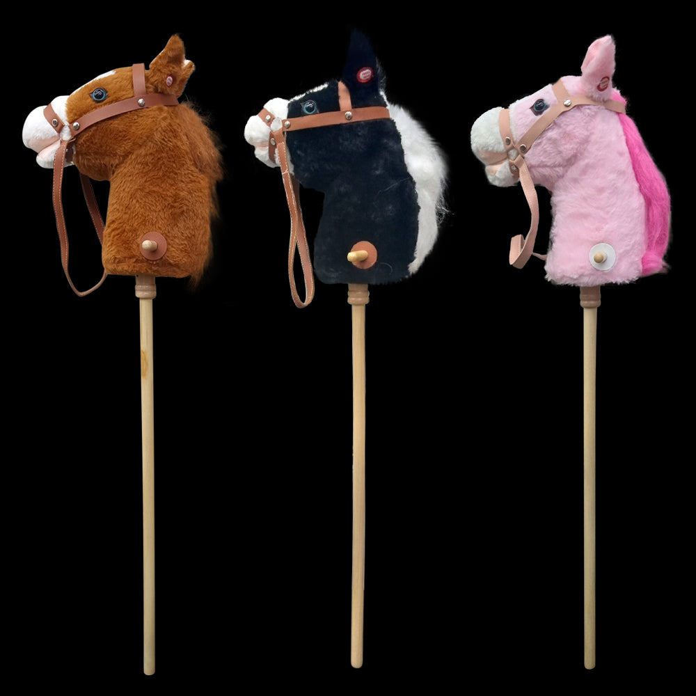 Stuff Hobby Horse With Music and Mouth Moves