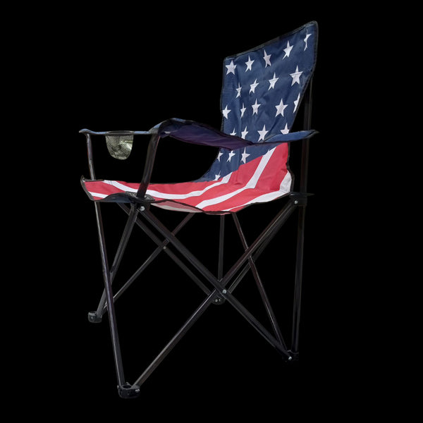 10 Piece AMerican Flag Camping Chair