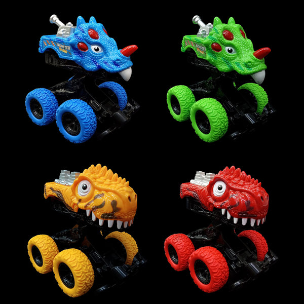 Dinosaur Push Friction Car Toy