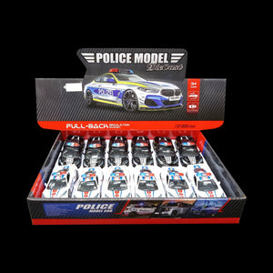 12 Piece Police Car Diecast Set