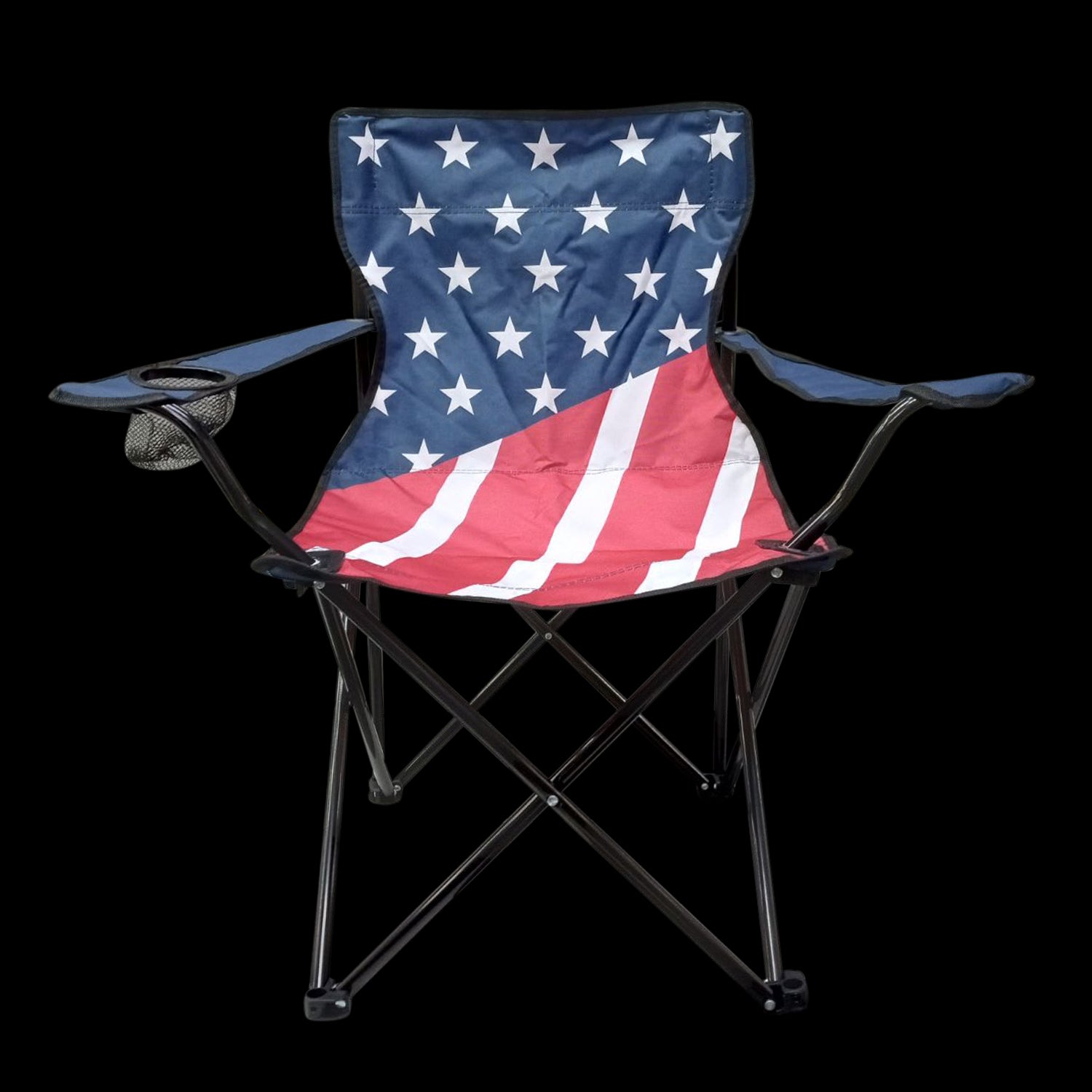 10 Piece AMerican Flag Camping Chair