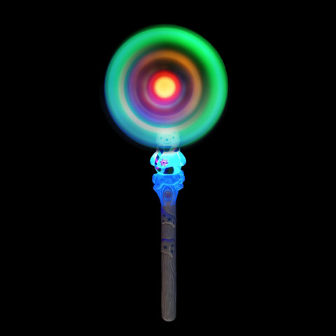 Lightup Christmas Snowman Windmill Wand