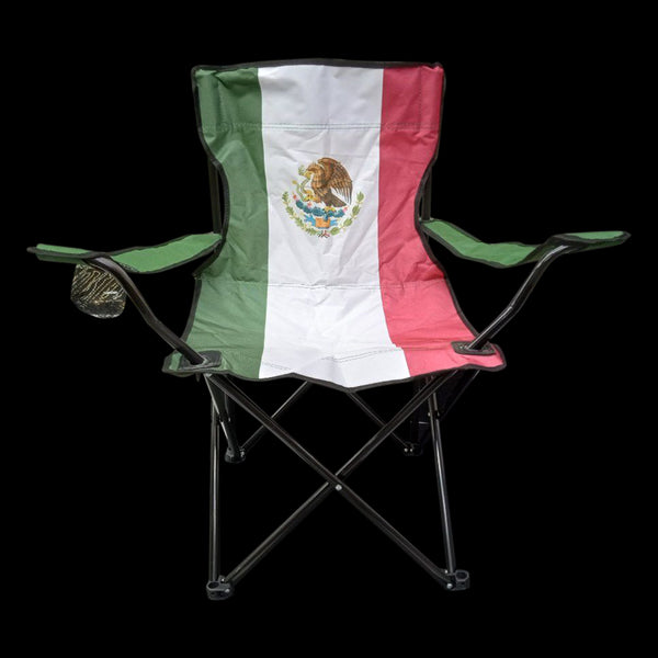 10 Piece Mexico Flag Camping Chair