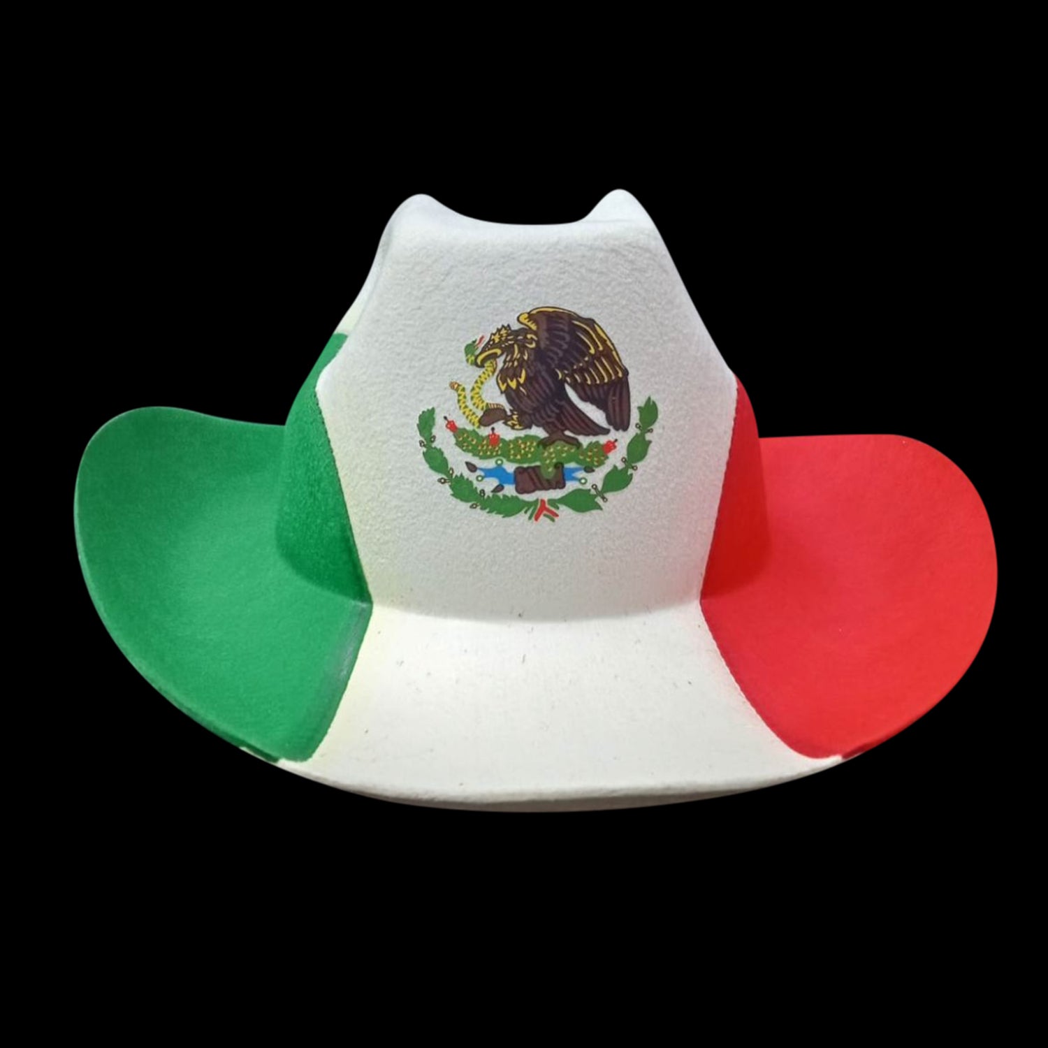 Mexican Flag Cowboy Hat