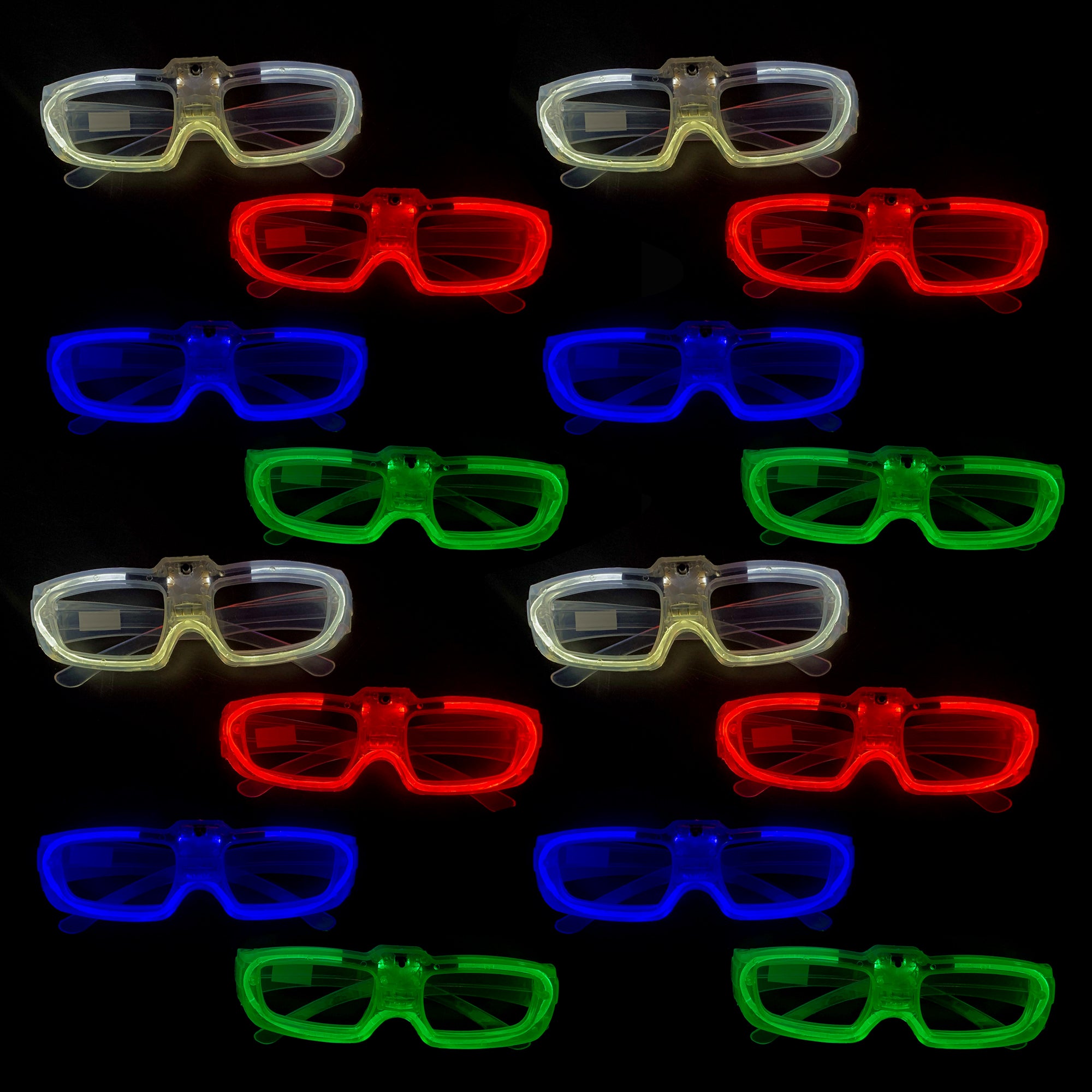 Light Up Led Glasses