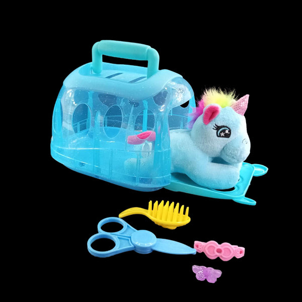 Unicorn Plush Pet House