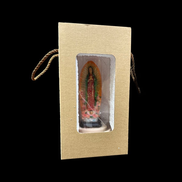 Virgin of Guadalupe Led Glass Dome