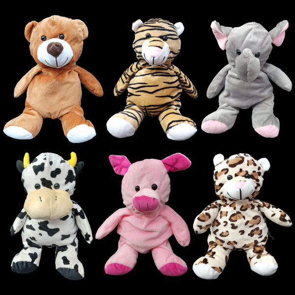 10" Bean Bag Animal Plush Assortment