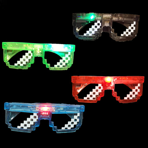 Led Light Up Glasses Pixel